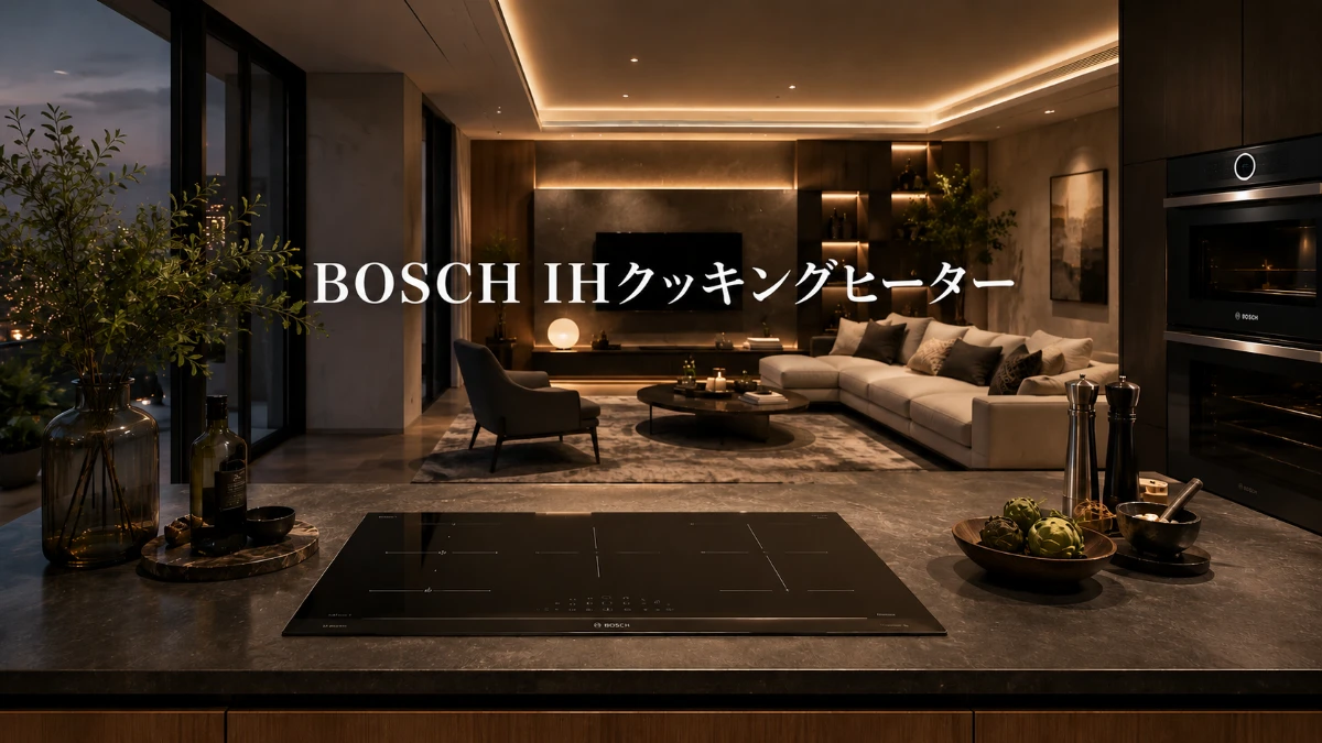 海外高級家電ブランド｜BOSCH（ボッシュ） IHクッキングヒーター