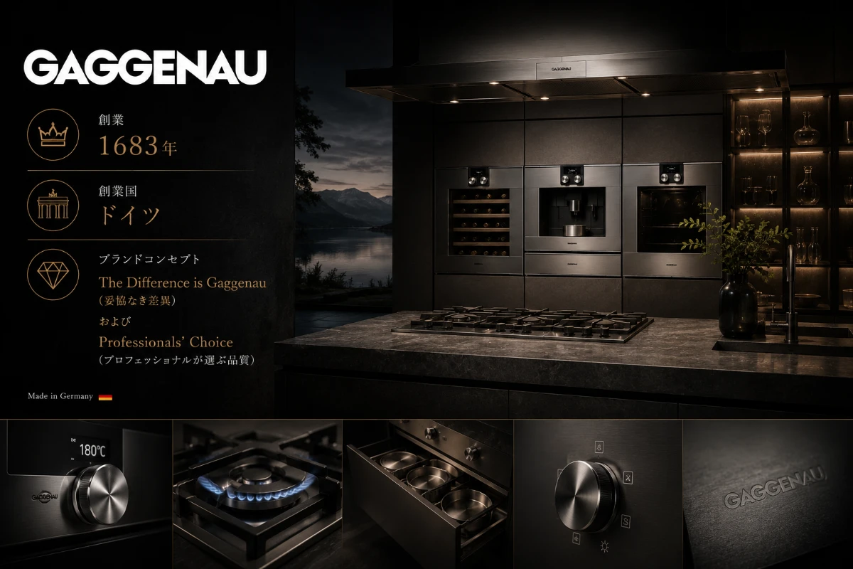 世界の高級家電ブランド|GAGGENAU(ガゲナウ)ブランド概要