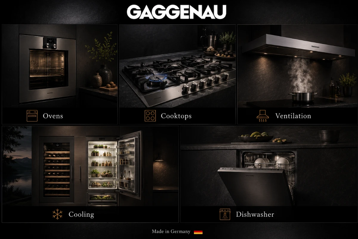 世界の高級家電ブランド|GAGGENAU(ガゲナウ)人気カテゴリー
