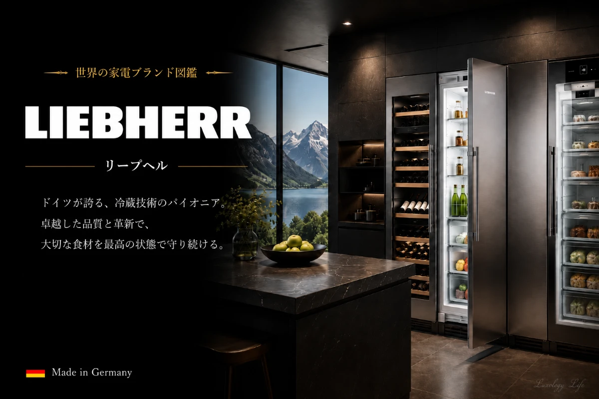 LIEBHERR(リープヘル)は、ドイツが誇る、世界を代表するプレミアム冷蔵・冷凍機器ブランド。