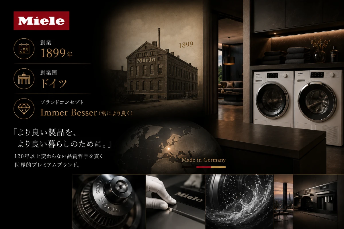 高級家電 Miele(ミーレ)ブランド概要
