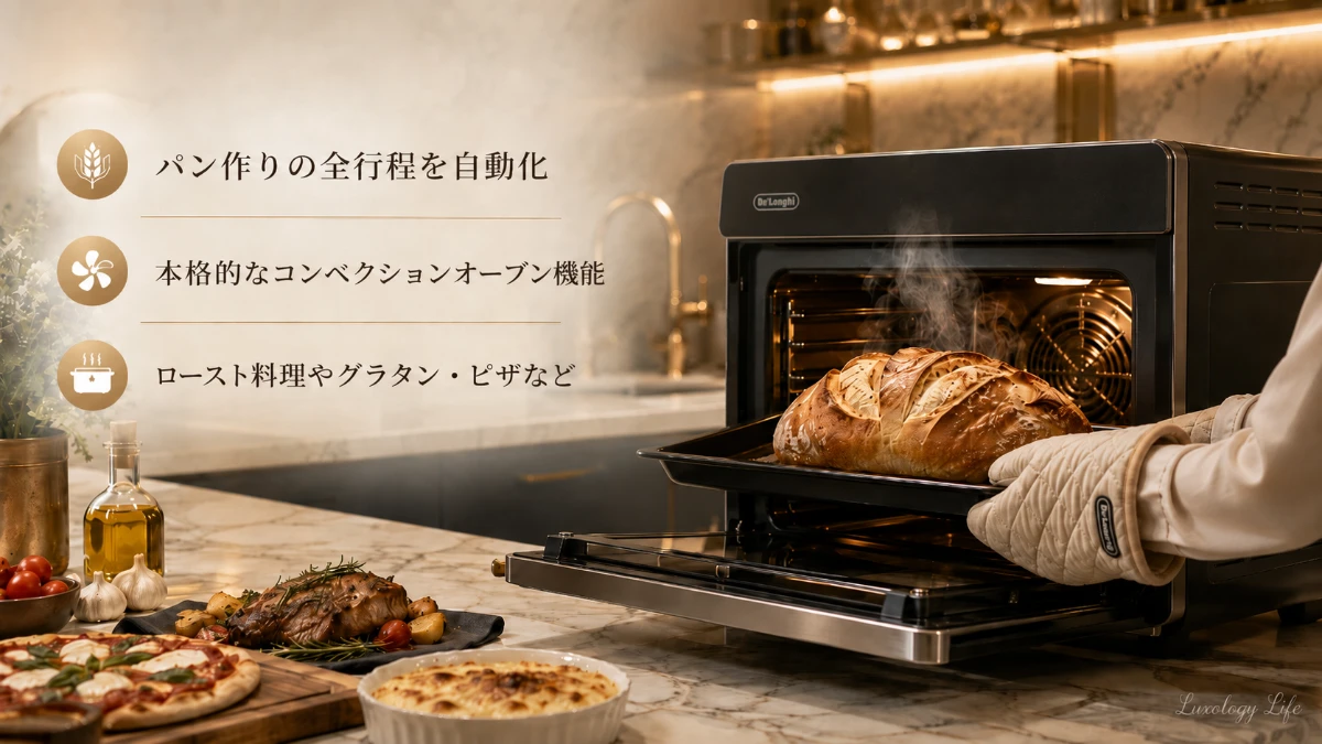 De'Longhiのパングルメ、ベーカリー&コンベクションオーブン
