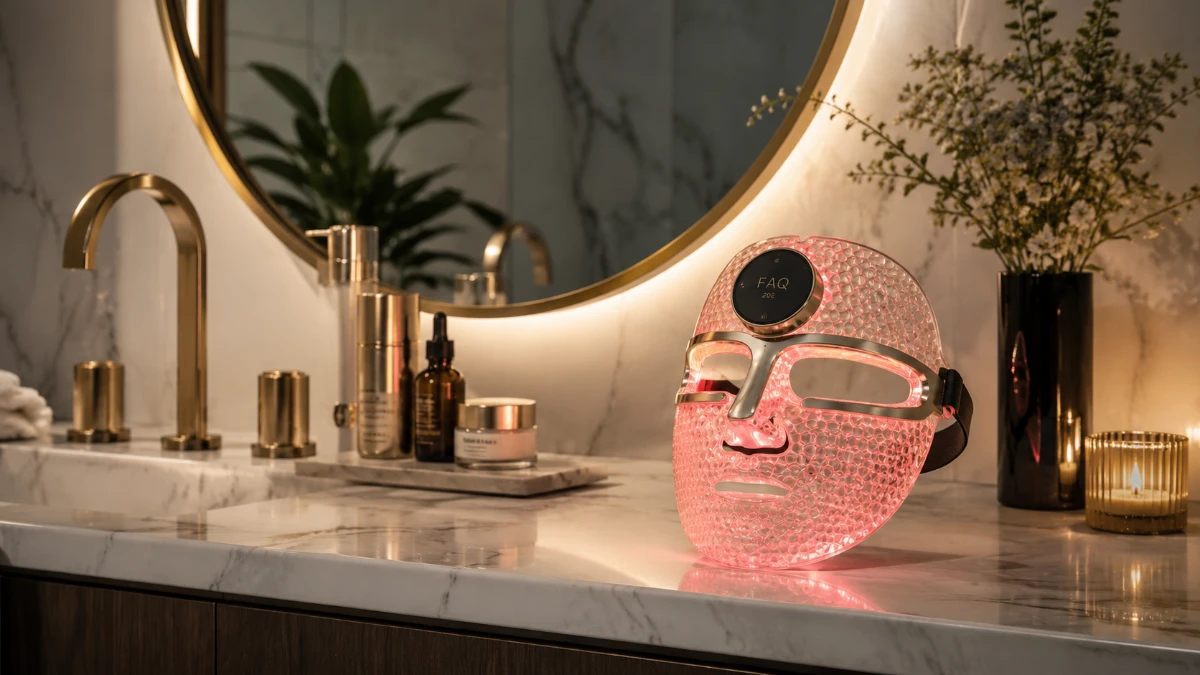 FOREO FAQ202 近赤外線＆光LEDシリコンマスク