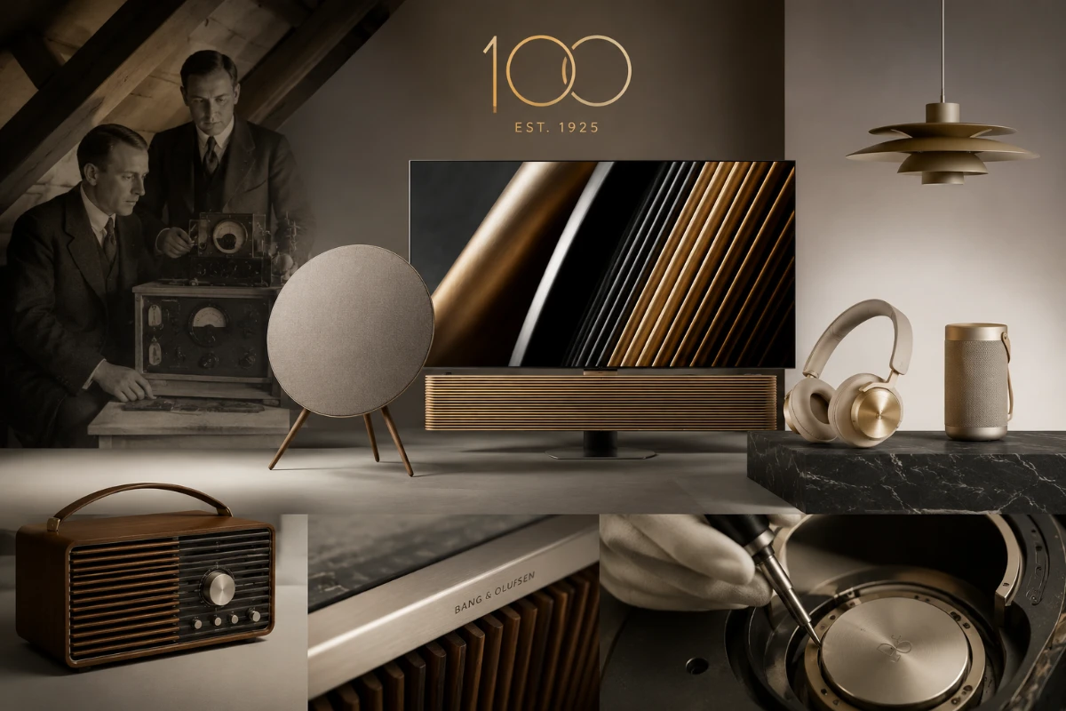 1925年創業のBang & Olufsenの歴史と北欧デザインを象徴するオーディオ製品