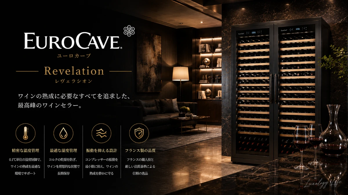 EuroCave Revelationシリーズのワインセラー